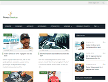 Tablet Screenshot of fitness-guide.dk